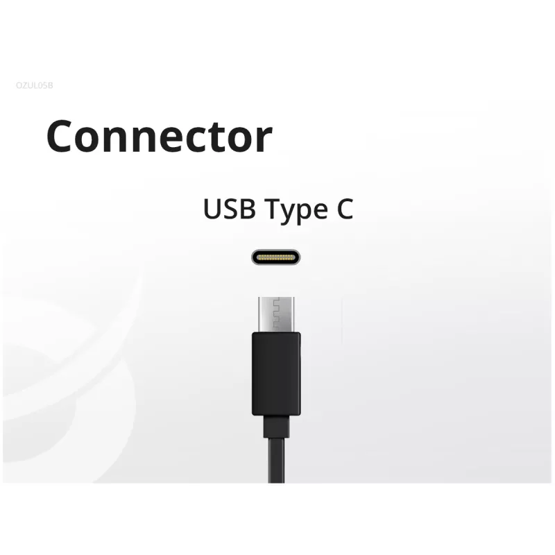 Conceptronic OZUL05BE universalus mobiliojo įrenginio kroviklis 100W GaN AC juodas