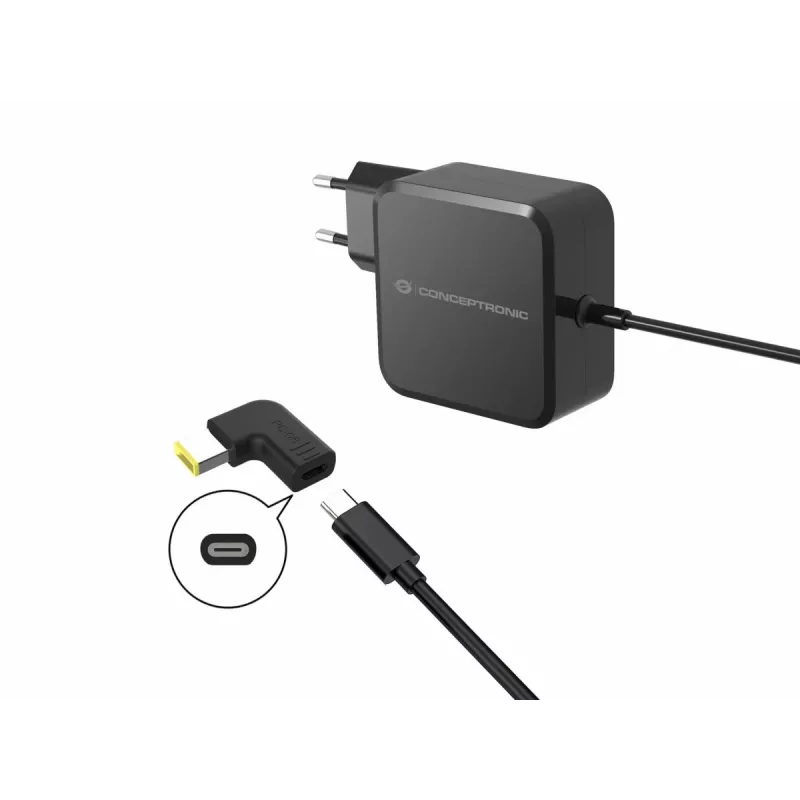 Conceptronic ABBY15PC05 nuo DC prie USB-C adapteris, Lenovo plonas lizdas, 18-20V