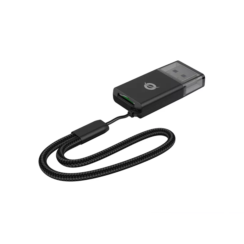 Conceptronic BIAN07B TF/MicroSD 3.0 kortelių skaitytuvas, UHS-I, USB 3.0, 5 Gbps