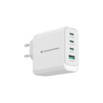 Conceptronic ALTHEA22W100 4-Port 100W GaN USB PD Įkroviklis, USB-C x 3, USB-A x 1, QC 3.0, PPS, PD 3.0