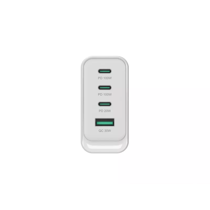Conceptronic ALTHEA22W100 4-Port 100W GaN USB PD Įkroviklis, USB-C x 3, USB-A x 1, QC 3.0, PPS, PD 3.0