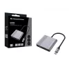 Conceptronic DONN13G 4-in-1 USB-C dokų stotelė / replikatorius, USB 3.2 Gen 1 Type-C, pilka