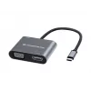 Conceptronic DONN16G Laidinis USB 3.2 Gen 1 Type-C Pilka 100W 4K Ultra HD