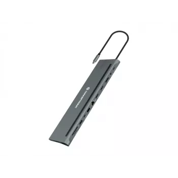 Conceptronic DONN17G 12-in-1 USB-C dokas su HDMI, DisplayPort, USB 3.2 Gen 1