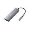 Conceptronic DONN11G 6-in-1 USB 3.2 Gen 1 dokų stotelė, HDMI, 100W USB PD, USB 3.0, USB 2.0, SD, TF/MicroSD