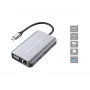 Conceptronic DONN21G 7-in-1 USB-C dokas / stotelė, pilka