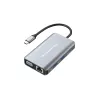 Conceptronic DONN21G 7-in-1 USB-C dokas / stotelė, pilka