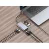 Conceptronic DONN21G 7-in-1 USB-C dokas / stotelė, pilka