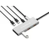 Conceptronic HUBBIES17G USB 3.2 Gen 2 tipo C 7 prievadų USB šakotuvas, pilka spalva