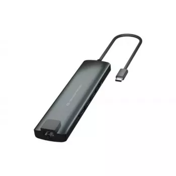 Conceptronic DONN 9-in-1 kelių funkcijų USB mazgas