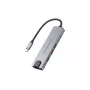 Conceptronic DONN29G 6-in-1 USB 3.2 Gen 2 dokų stotelė, 4K60Hz HDMI, USB-A 10Gbps x 2, USB-C 10Gbps, GbE LAN, 140W USB PD 3.1