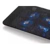 Conceptronic THANA aušinimo padėklas nešiojamam kompiuteriui, tinka iki 15,6 colio, 4 ventiliatoriai