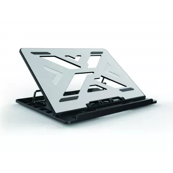 Conceptronic THANA ERGO S, nešiojamojo kompiuterio aušinimo stovas, pilka, 39,6 cm (15,6 colio)