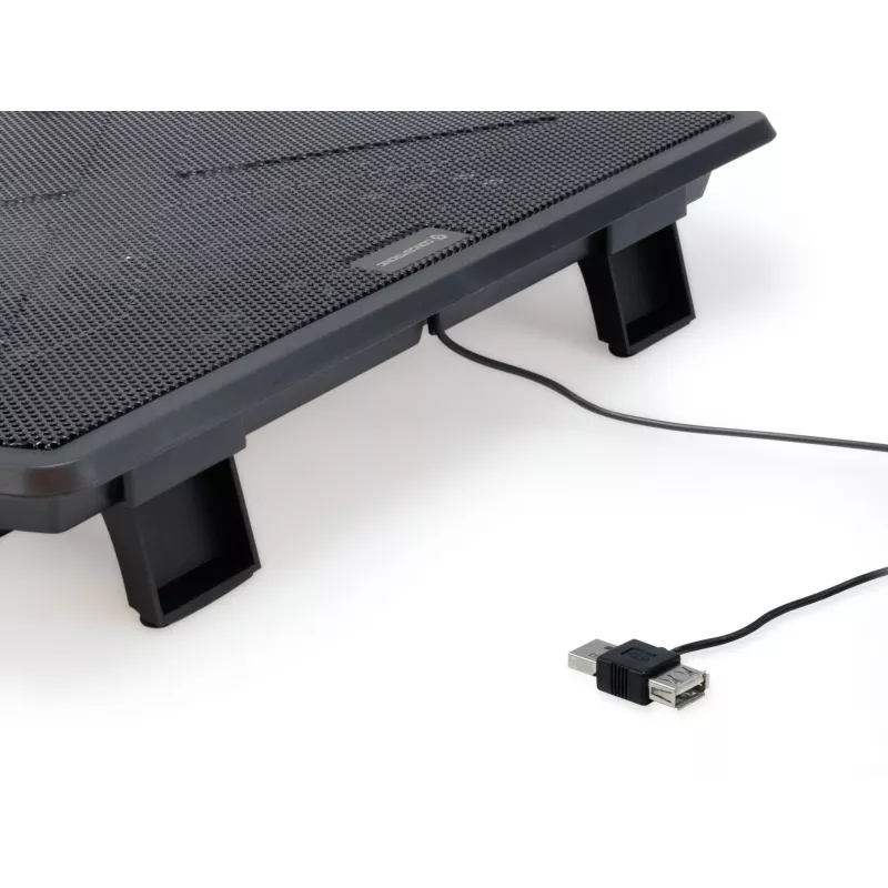 Conceptronic THANA06B nešiojamojo kompiuterio aušinimo padėklas 39,6 cm (15,6 colio) juodas