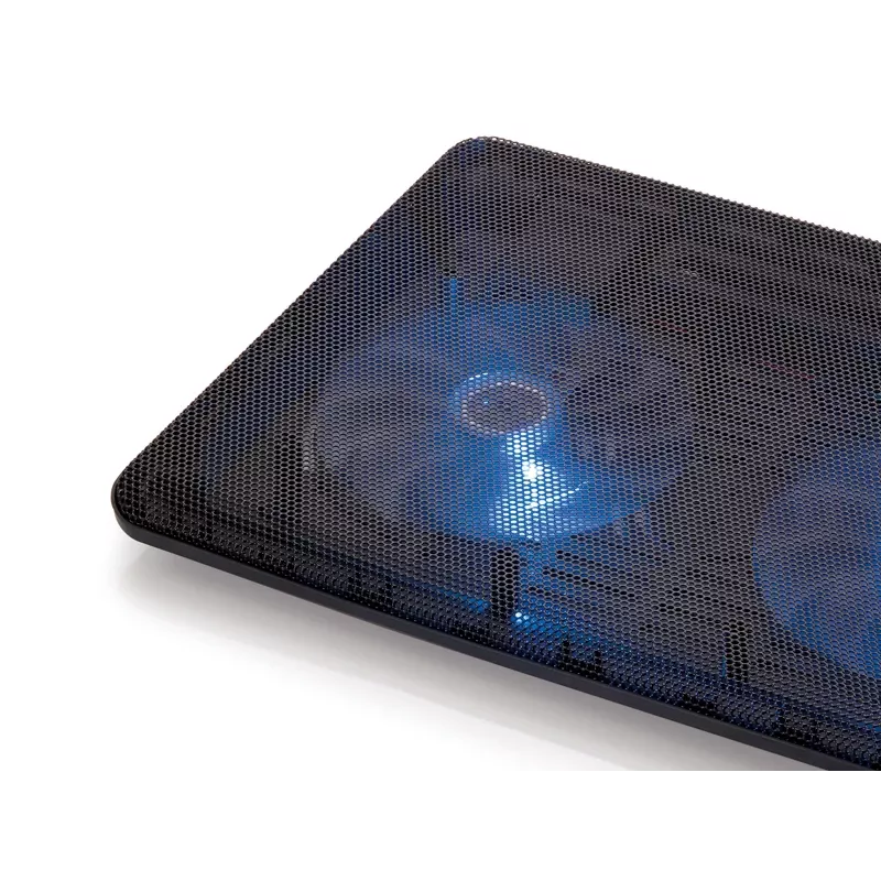 Conceptronic THANA nešiojamojo kompiuterio aušinimo padėklas, tinka iki 15,6 colių, 2 ventiliatoriai