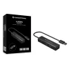 Conceptronic 4 prievadų USB 3.0 aliumininis centras su USB-C į USB-A adapteriu