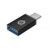 Conceptronic 4 prievadų USB 3.0 aliumininis centras su USB-C į USB-A adapteriu