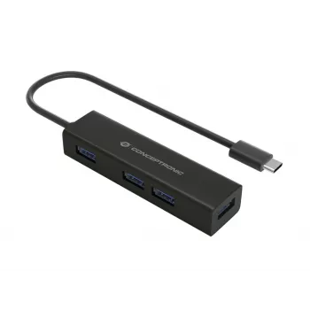 Conceptronic HUBBIES USB-C į 4 prievadų USB 3.0 šakotuvas