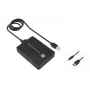Conceptronic HUBBIES 4 prievadų USB 3.0/2.0 šakotuvas, 90 cm laidas, USB 3.2 Gen 1 (3.1 Gen 1) Type-A, juodas
