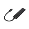 Conceptronic HUBBIES 4 prievadų USB 3.0 šakotuvas, 2 USB-C ir 2 USB-A prievadai, aliumininis korpusas, USB-C jungtis