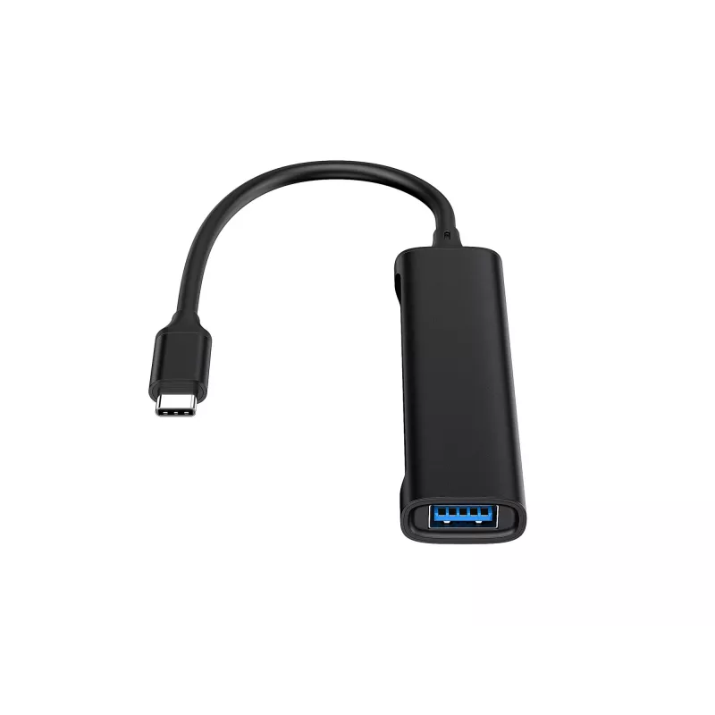 Conceptronic HUBBIES 4 prievadų USB 3.0 šakotuvas, 2 USB-C ir 2 USB-A prievadai, aliumininis korpusas, USB-C jungtis