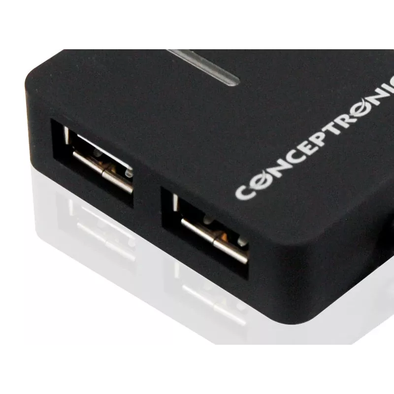 Conceptronic kelioninis 4 prievadų USB 2.0 centras