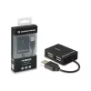 Conceptronic kelioninis 4 prievadų USB 2.0 centras