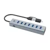 Conceptronic HUBBIES21G 7 prievadų USB 3.0 šakotuvas, 5Gbps, USB-A x 7