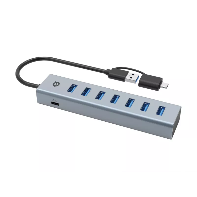 Conceptronic HUBBIES21G 7 prievadų USB 3.0 šakotuvas, 5Gbps, USB-A x 7