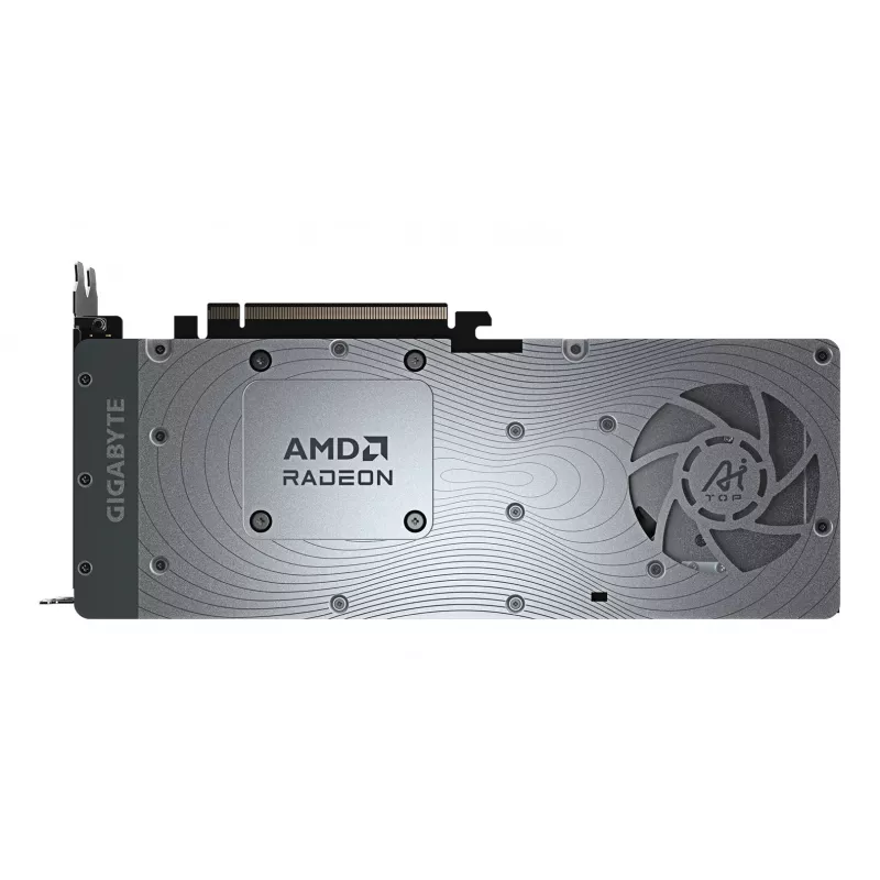 GIGABYTE Radeon AI PRO R9700 AI TOP 32G vaizdo plokštė – 32 GB GDDR6, 256 bit, PCI-E 5.0, 2920 MHz, 3x DP, 1x HDMI, GV-R9700AI TOP-32GD
