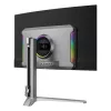 LC-Power LC-M32UCO 31,5 colio QD-OLED 4K Ultra HD lenktas monitorius, 3840×2160, 0,03 ms, 450 cd/m², USB šakotuvas, garsiakalbiai, VESA, aukščio reguliavimas