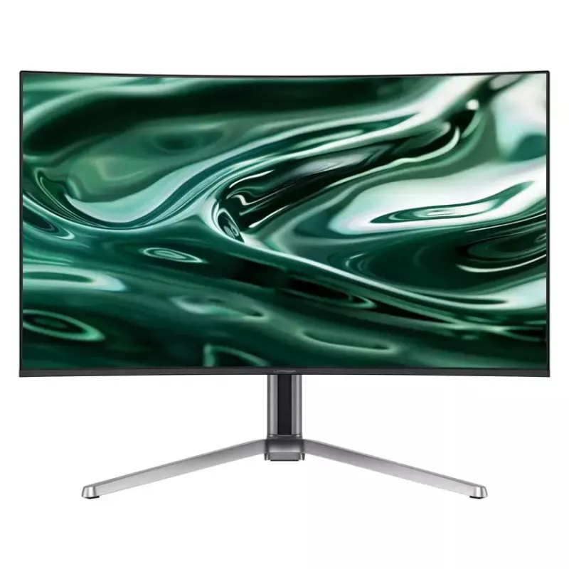 LC-Power LC-M32UCO 31,5 colio QD-OLED 4K Ultra HD lenktas monitorius, 3840×2160, 0,03 ms, 450 cd/m², USB šakotuvas, garsiakalbiai, VESA, aukščio reguliavimas