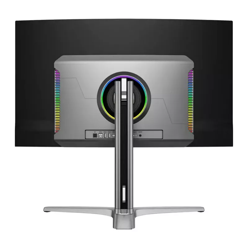 LC-Power LC-M32UCO 31,5 colio QD-OLED 4K Ultra HD lenktas monitorius, 3840×2160, 0,03 ms, 450 cd/m², USB šakotuvas, garsiakalbiai, VESA, aukščio reguliavimas