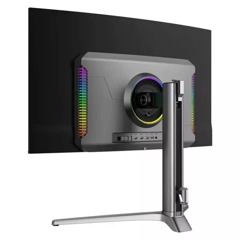 LC-Power LC-M32UCO 31,5 colio QD-OLED 4K Ultra HD lenktas monitorius, 3840×2160, 0,03 ms, 450 cd/m², USB šakotuvas, garsiakalbiai, VESA, aukščio reguliavimas