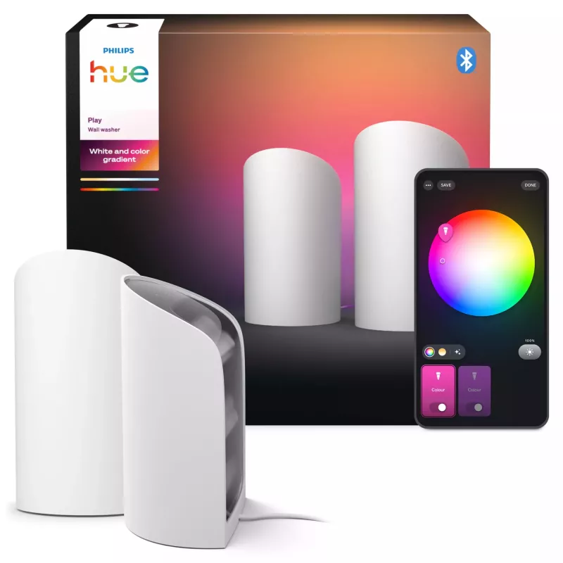 Sieninis šviestuvas Philips Hue Play LED 1035 lm 25000 h balta aliuminis/sintetika 100-240V