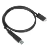 Targus ACC1133GLX USB-C laidas su fiksavimo varžtu ir USB-A adapteriu, 1 m, juodas
