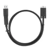 Targus ACC1133GLX USB-C laidas su fiksavimo varžtu ir USB-A adapteriu, 1 m, juodas