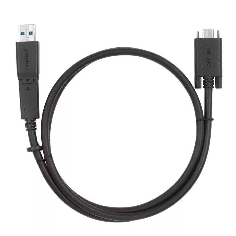 Targus ACC1133GLX USB-C laidas su fiksavimo varžtu ir USB-A adapteriu, 1 m, juodas