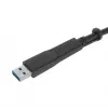 Targus ACC1133GLX USB-C laidas su fiksavimo varžtu ir USB-A adapteriu, 1 m, juodas
