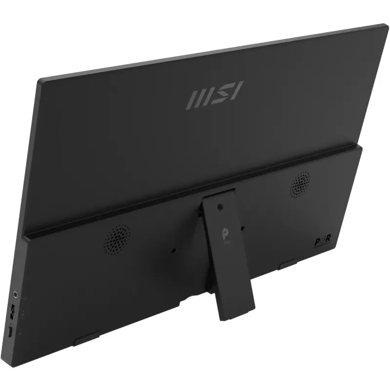 Nešiojamas monitorius MSI PRO MP165DE E6 15.6 colio Full HD IPS 1920×1080 USB-C HDMI VESA juodas