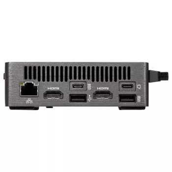 Mini PC barebone GIGABYTE BRIX Core Ultra 5 225H, 0,46 l korpusas, DDR5 SO-DIMM, 2 atminties lizdai, iki 96 GB, WiFi/BT, 2.5G LAN