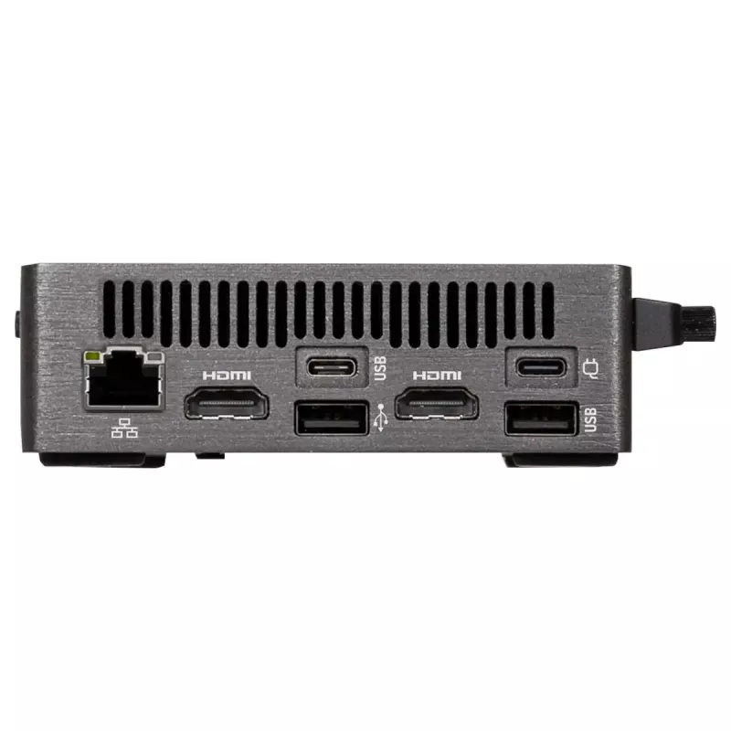 Mini PC barebone GIGABYTE BRIX Core Ultra 5 225H, 0,46 l korpusas, DDR5 SO-DIMM, 2 atminties lizdai, iki 96 GB, WiFi/BT, 2.5G LAN
