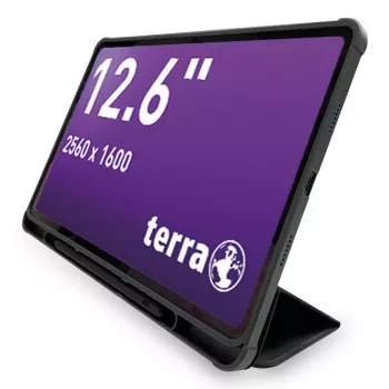 TERRA PAD 1201 4G Mediatek LTE 256 GB 32 cm (12.6 colio) 8 GB Wi-Fi 5 (802.11ac) Android 14 Antracitas