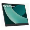Nešiojamas monitorius LG 17MT70 juodas, nerūdijantis plienas 43,2 cm (17 col.) LED 2560 x 1600
