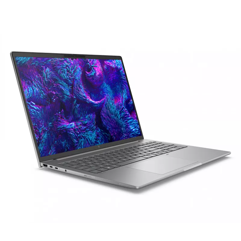 HP ZBook 8 G1i C88G5ES#ABD mobilioji darbo stotis, 40,6 cm (16") WQXGA IPS 120 Hz, Intel Core Ultra 7 255H, 32 GB RAM, 2 TB SSD, NVIDIA RTX 500 Ada, Wi-Fi 7, Windows 11 Pro