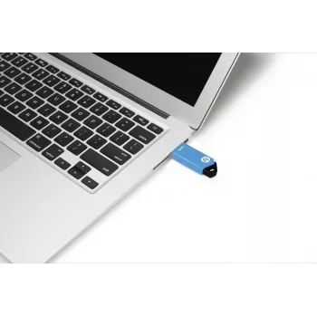 HP v150w USB 2.0 32 GB atmintukas (juodas, mėlynas)