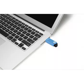 HP v150w USB atmintukas 64 GB USB Type-A 2.0 juodas, mėlynas