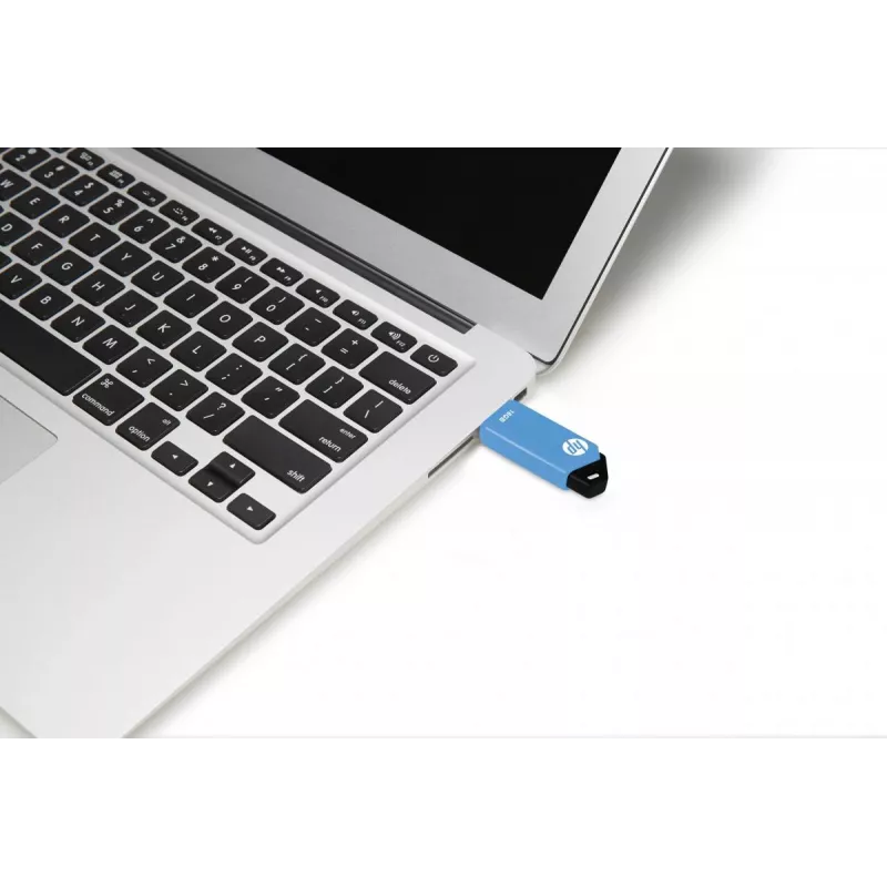 HP v150w USB 2.0 16 GB atmintukas, juodas / mėlynas