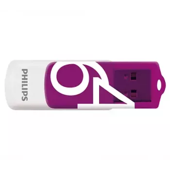 Philips FM64FD05D USB atmintukas 64 GB USB Type-A 2.0 Violetinė, Balta