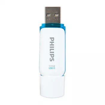 Philips FM51FD75B USB atmintinė 512 GB, USB Type-A, USB 3.2 Gen 1 (3.1 Gen 1), balta